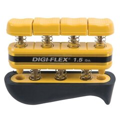 Тренажер для рук с эспандером Digi-Flex, желтый цвет цена и информация | Эспандеры | 220.lv