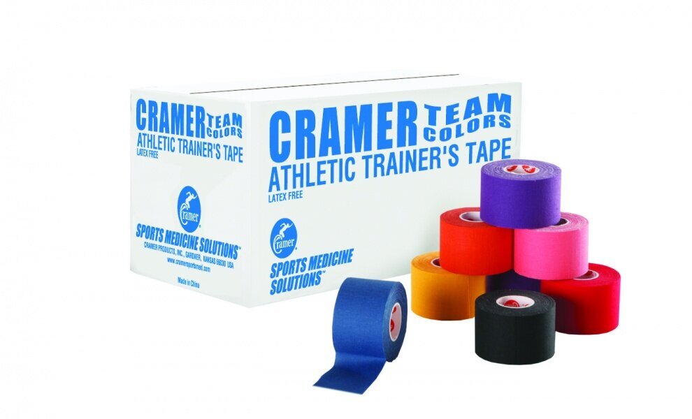 CRAMER Team teips 3,8 cm x 9,14 m, zils cena un informācija | Ķermeņa daļu fiksatori | 220.lv