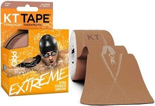 KT Tape PRO EXTREME kinezioloģiskais teips, sagriezts, miesas krāsā cena un informācija | Ķermeņa daļu fiksatori | 220.lv