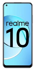 Realme 10 8/128Гб Две SIM-карты Rush Black цена и информация | Мобильные телефоны | 220.lv