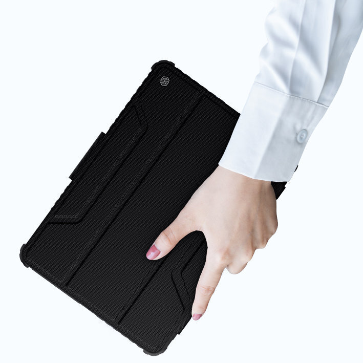 Nillkin Bumper Leather Xiaomi Mi Pad 5 Pro / Mi Pad 5 Black cena un informācija | Somas, maciņi | 220.lv