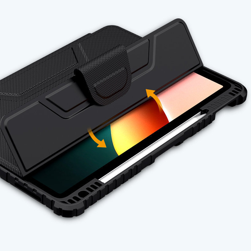 Nillkin Bumper Leather Xiaomi Mi Pad 5 Pro / Mi Pad 5 Black cena un informācija | Somas, maciņi | 220.lv