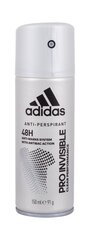 Adidas Pro Invisible antiperspirants vīriešiem 150 ml cena un informācija | Dezodoranti | 220.lv
