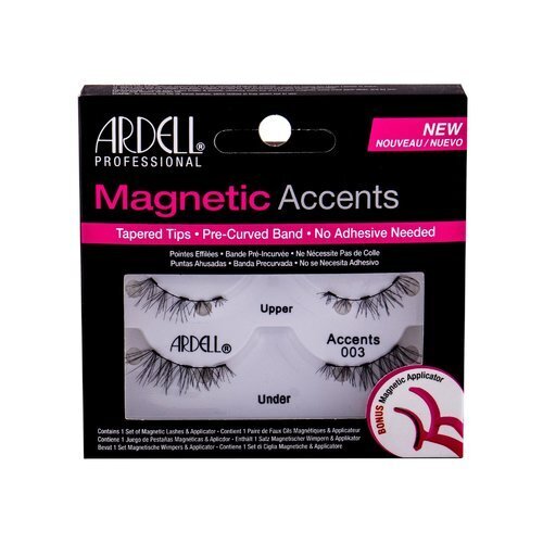 Ardell Magnetic Accents 003 - Fake eyelashes 1.0ks Black cena un informācija | Mākslīgās skropstas, skropstu atliecēji | 220.lv