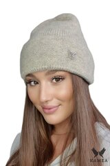 Женская шапка Kamea CALIFORNIA*01, бежевая цена и информация | Женские шапки | 220.lv