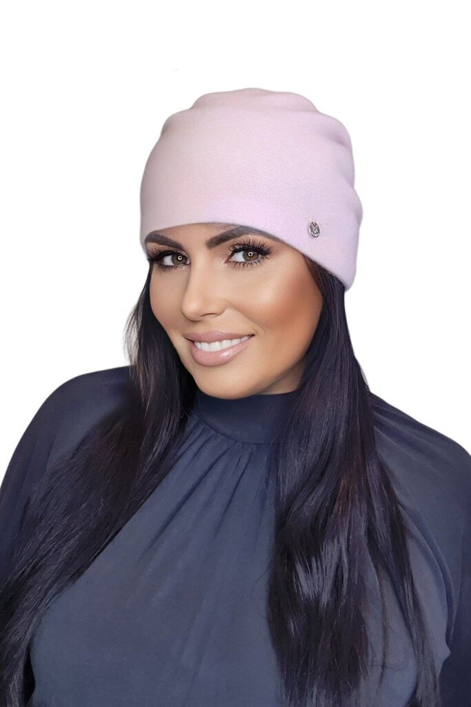 Kamea sieviešu cepure LARA 03, gaiši rozā 5903246747683 cena un informācija | Sieviešu cepures | 220.lv
