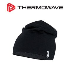 Vilnas cepure THERMOWAVE Merino unisex beanie 12HATM520-990SM cena un informācija | Sieviešu cepures | 220.lv