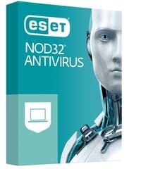 ESET NOD32 антивирус PL Box 1U 2Y ENA-N-2Y-1D цена и информация | Антивирусные программы | 220.lv