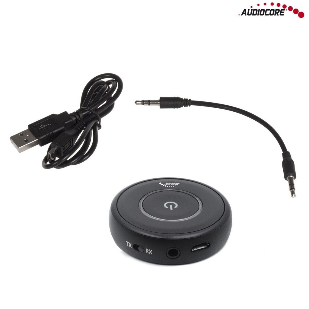 Audiocore 2in1 raidītāja Bluetooth adapteris AC820 cena un informācija | Adapteri un USB centrmezgli | 220.lv