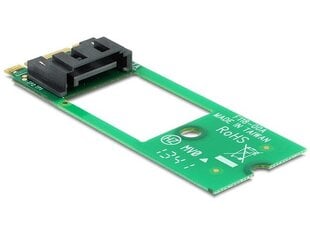 Delock M.2 NGFF 59PIN Sata 7PIN (M) 6251 adapteris cena un informācija | Kontrolieri | 220.lv