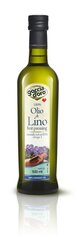 Linsēklu eļļa GOCCIA D'ORO 500ml stiklā цена и информация | Масло, уксус | 220.lv