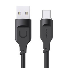 Кабель для быстрой зарядки и передачи данных USAMS Lithe Series 6A USB to type-C цена и информация | Кабели для телефонов | 220.lv