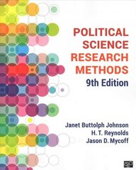 Political Science Research Methods 9th Revised edition cena un informācija | Sociālo zinātņu grāmatas | 220.lv