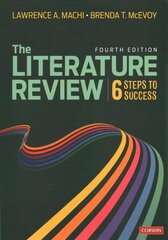 Literature Review: Six Steps to Success 4th Revised edition цена и информация | Книги по социальным наукам | 220.lv