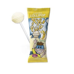 Miradent XyliPOP konfekte uz kociņa bērniem ar ksilītu, bez cukura (Banānu) цена и информация | Конфетки | 220.lv