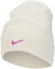 Nike Cepures Y NK Cuffed Beanie White CW5871 072 CW5871 072 cena un informācija | Vīriešu cepures, šalles, cimdi | 220.lv