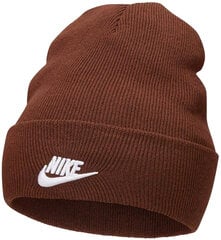 Nike Cepures U Nsw Beanie Utility Futura Brown DJ6224 259 DJ6224 259 cena un informācija | Vīriešu cepures, šalles, cimdi | 220.lv