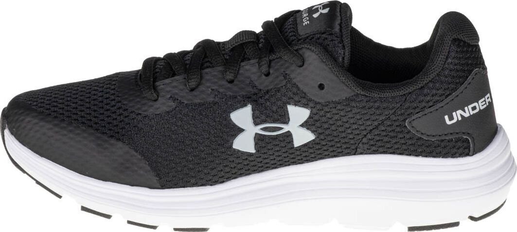 Sporta apavi sievietēm Under Armour Under Armour GS Surge 2 3022870001, melni cena un informācija | Sporta apavi sievietēm | 220.lv