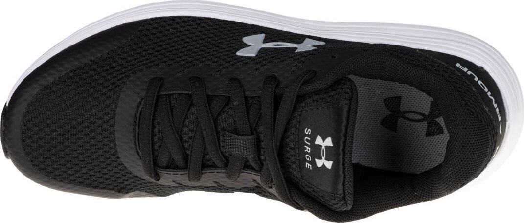 Sporta apavi sievietēm Under Armour Under Armour GS Surge 2 3022870001, melni cena un informācija | Sporta apavi sievietēm | 220.lv