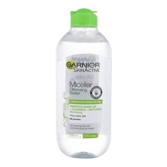 GARNIER SkinActive Micellar Water ( Combination & Sensitive Skin ) - Micelární voda 400ml цена и информация | Средства для очищения лица | 220.lv