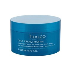 Thalgo Cold Cream Marine 24H Deeply Nourishing Body Cream - Barojošs ķermeņa krēms ļoti sausai un jutīgai ādai 200 ml цена и информация | Кремы, лосьоны для тела | 220.lv