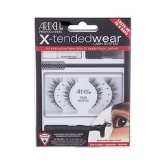 Ardell X-Tended Wear Lash System Demi Wispies - Gift set for false eyelashes  Black цена и информация | Накладные ресницы, керлеры | 220.lv