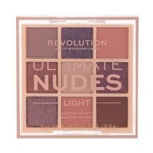 Makeup Revolution Ultimate Nudes Eyeshadow Palette 8.1 g Medium cena un informācija | Acu ēnas, skropstu tušas, zīmuļi, serumi | 220.lv