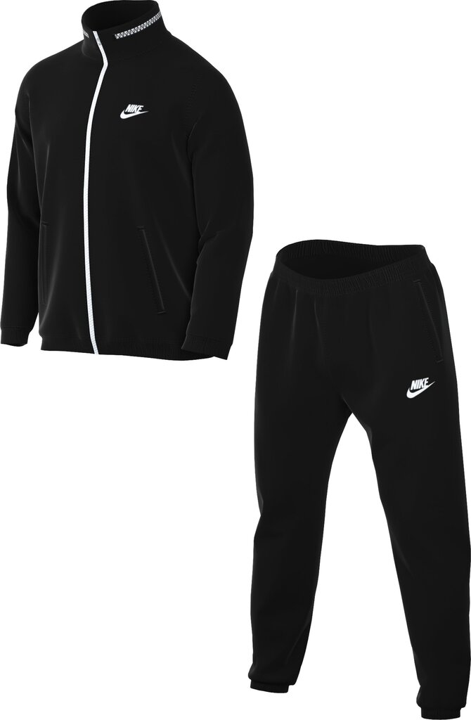 Nike treniņtērps vīriešiem NK CLUB LND, melns cena un informācija | Sporta apģērbs vīriešiem | 220.lv