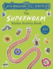 Superworm Sticker Book cena un informācija | Grāmatas mazuļiem | 220.lv