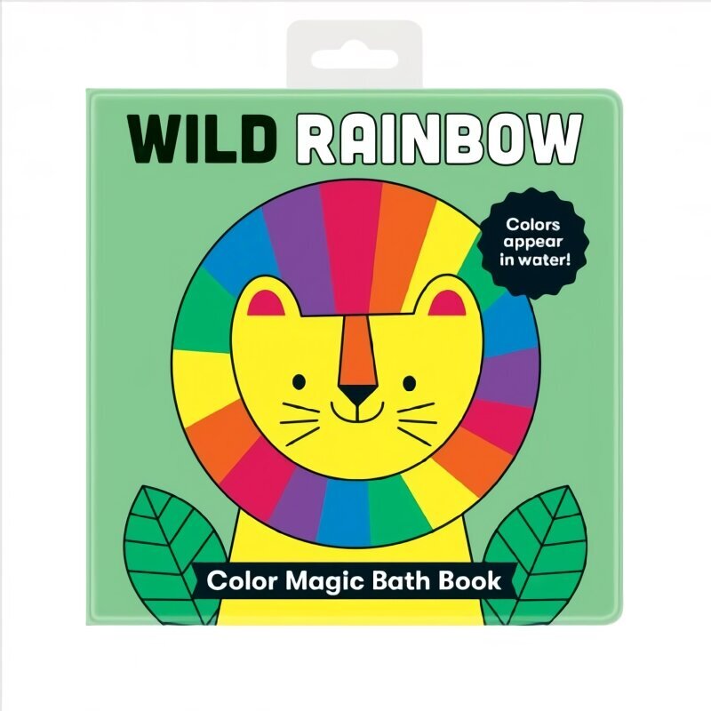 Wild Rainbow Color Magic Bath Book cena un informācija | Grāmatas mazuļiem | 220.lv