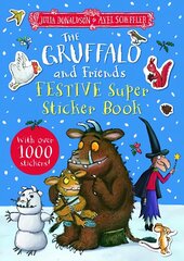 Gruffalo and Friends Festive Super Sticker Book цена и информация | Книги для малышей | 220.lv