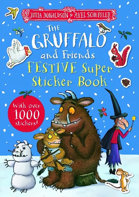 Gruffalo and Friends Festive Super Sticker Book cena un informācija | Grāmatas mazuļiem | 220.lv