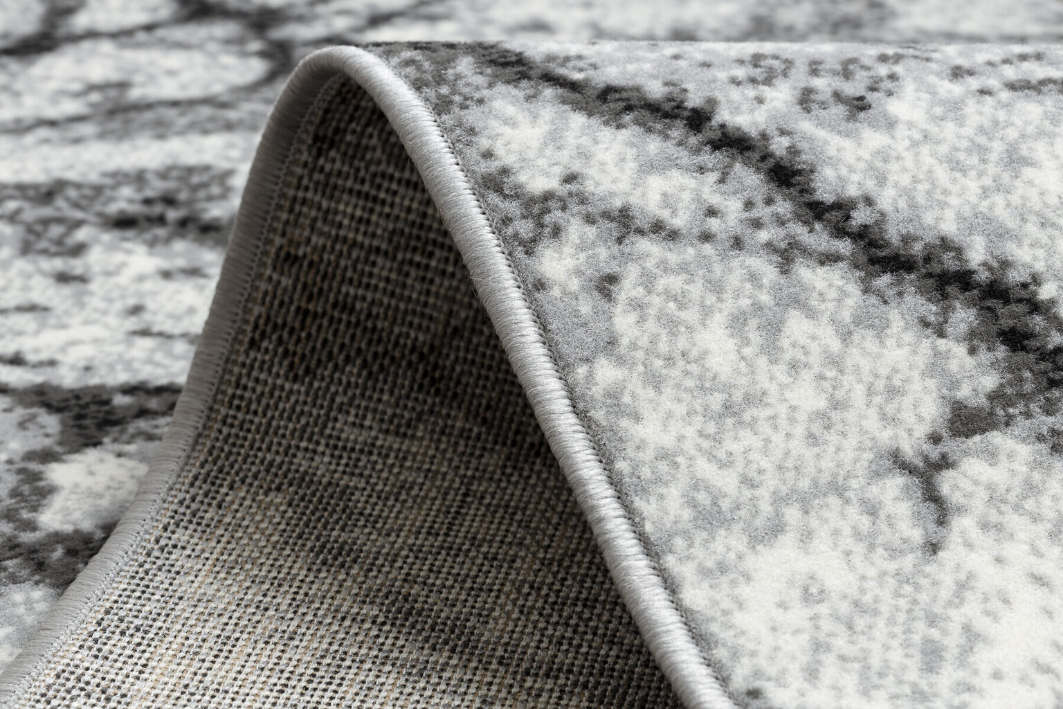 Paklājs - celiņš BCF MORAD Marmur Marmors pelēks 70 cm цена и информация | Paklāji | 220.lv