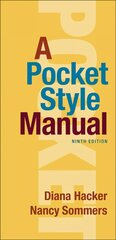 Pocket Style Manual 9th ed. 2021 цена и информация | Книги по социальным наукам | 220.lv