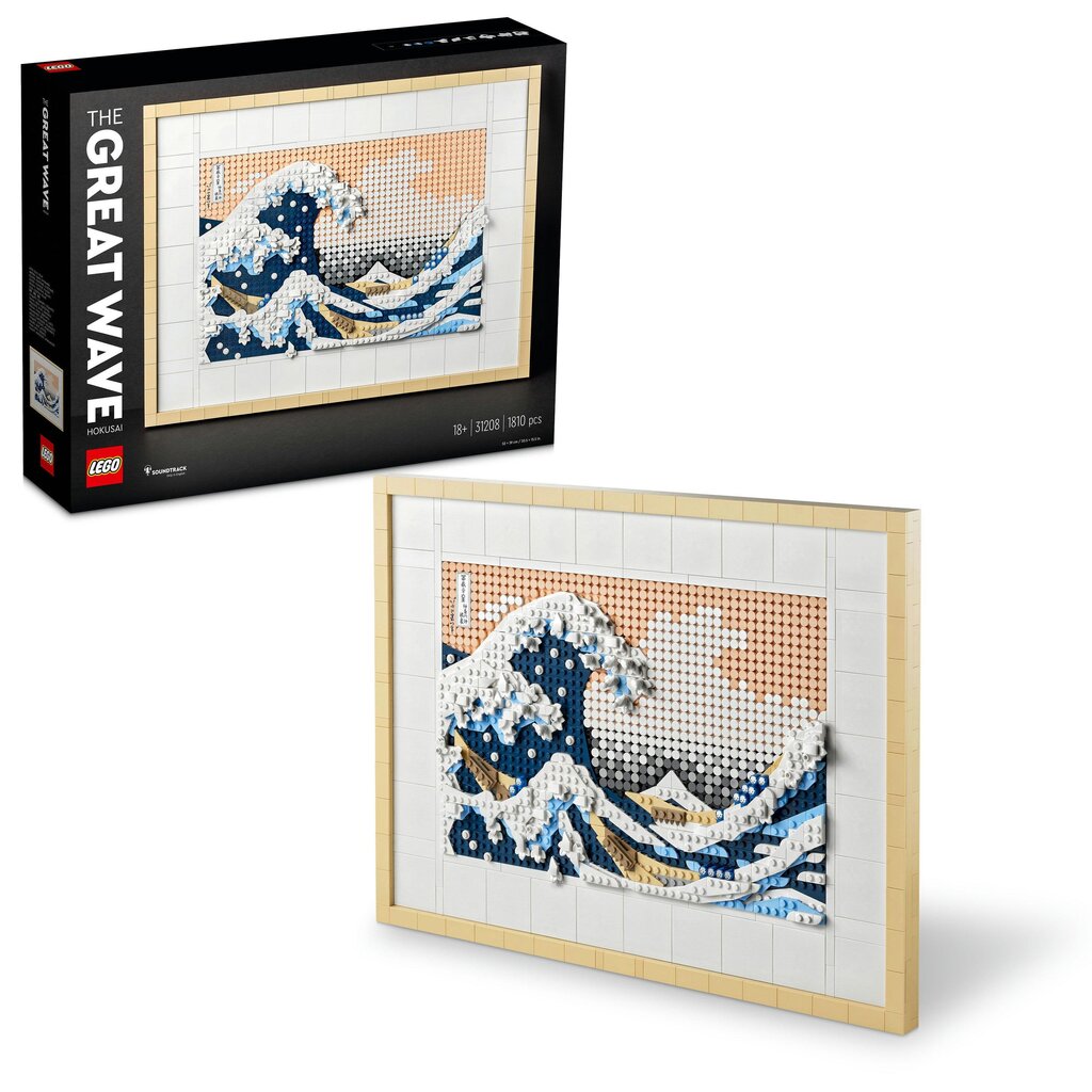 31208 LEGO® Art Hokusai - „Lielais vilnis“ цена и информация | Konstruktori | 220.lv