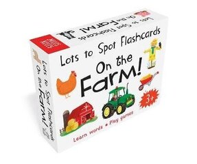 Lots to Spot Flashcards: On the Farm! цена и информация | Настольные игры, головоломки | 220.lv