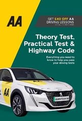 Theory Test, Practical Test & Highway Code: AA Driving Books 3rd New edition cena un informācija | Pašpalīdzības grāmatas | 220.lv