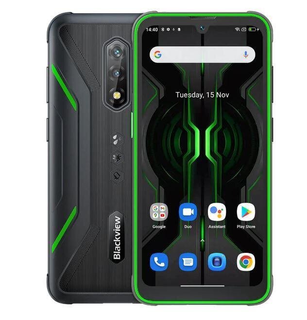 Blackview BV5200 Pro 4/64GB Dual SIM Green/Black цена и информация | Mobilie telefoni | 220.lv