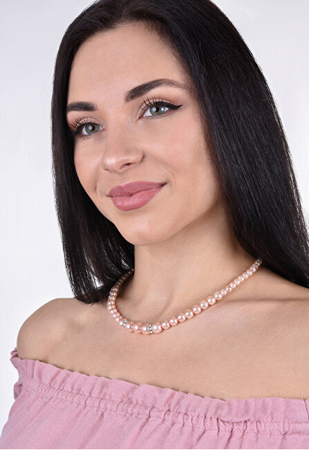 Evolution Group Romantiska pērlīšu kaklarota Rosaline Pearls 32036.3 cena un informācija | Kaklarotas | 220.lv