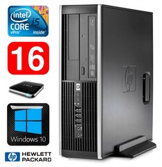 HP 8100 Elite SFF i5-650 16GB 1TB DVD WIN10, atjaunots cena un informācija | Stacionārie datori | 220.lv