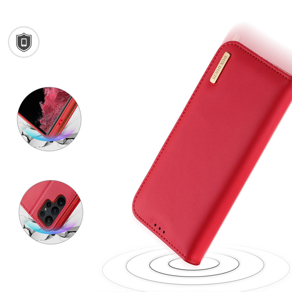 Dux Ducis Hivo case Samsung Galaxy S23 Ultra red cena un informācija | Telefonu vāciņi, maciņi | 220.lv