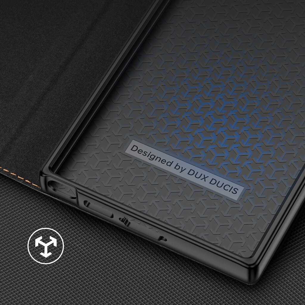 Dux Ducis Skin X2 Samsung Galaxy S23 Ultra black cena un informācija | Telefonu vāciņi, maciņi | 220.lv