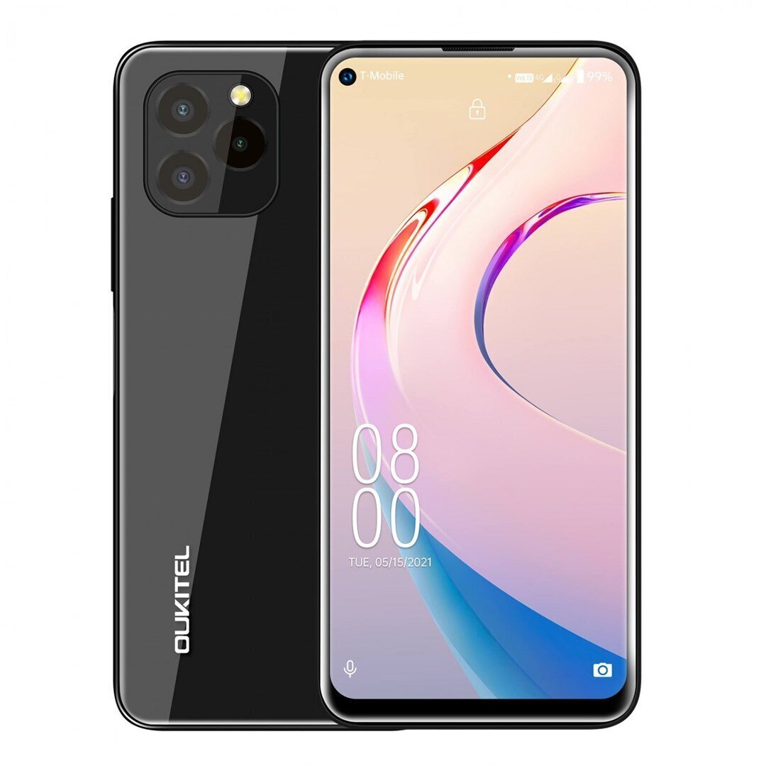 Телефон Oukitel C21 Pro, Dual SIM, 4ГБ/64ГБ, черный цена | 220.lv