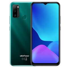 Ulefone Note 10P, двойная SIM, 3/128ГБ, зеленая цена и информация | Мобильные телефоны | 220.lv