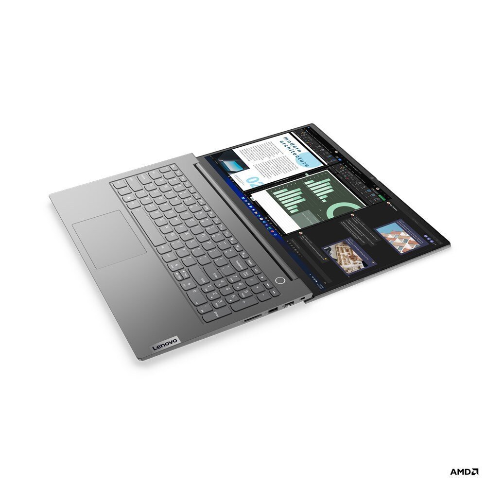 Lenovo ThinkBook 15 G4 ABA (21DL0048PB), 15.6" FHD IPS, Ryzen 7 5825U, 8GB DDR4, SSD 512, Windows 11 Pro PL, Mineral Grey cena un informācija | Portatīvie datori | 220.lv