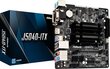 ASRock J5040-ITX, Mini ITX, DDR4 (90-MXBCD0-A0UAYZ) cena un informācija | Mātesplates | 220.lv