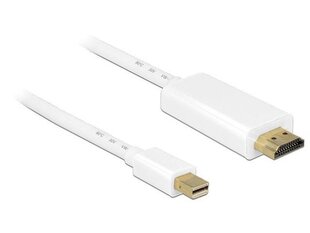 Delock Cable mini Displayport 1.1 male > HDMI-A male 2 m cena un informācija | Kabeļi un vadi | 220.lv