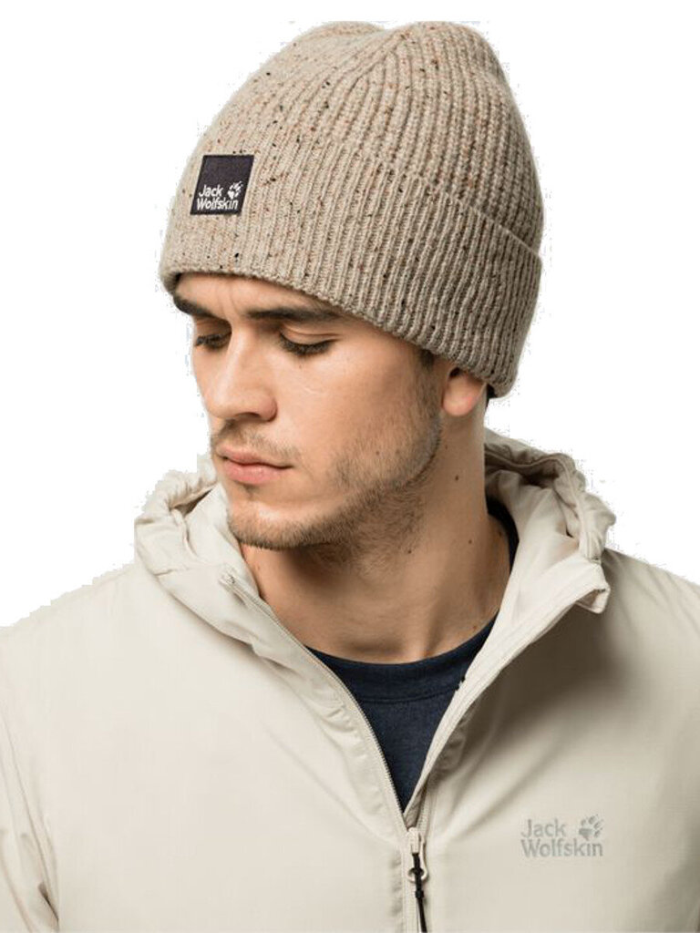 Мужская шапка JACK WOLFSKIN Nature Knit, L цена | 220.lv