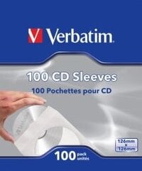 Vāciņš CD/DVD Verbatim 100gab cena un informācija | Vinila plates, CD, DVD | 220.lv