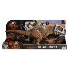 Mattel - Jurassic World Camp Cretaceous Stomp 'N Escape Tyrannosaurus T-Rex цена и информация | Конструктор автомобилей игрушки для мальчиков | 220.lv